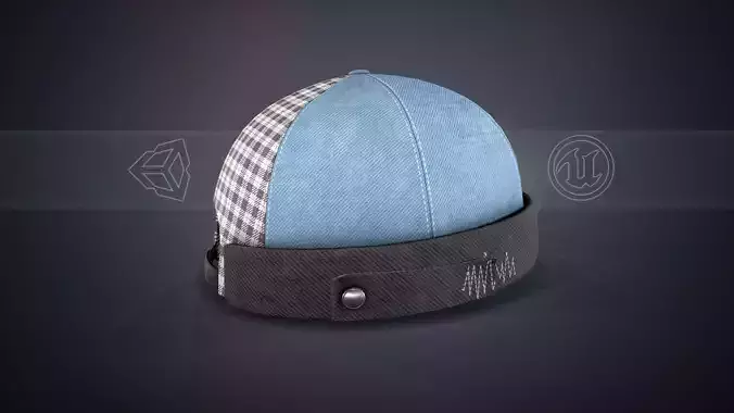 Blue Jeans Brimless Cap