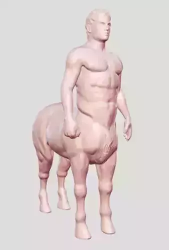 Centaur horse 3D print model