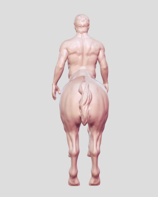 Centaur horse 3D print model_3