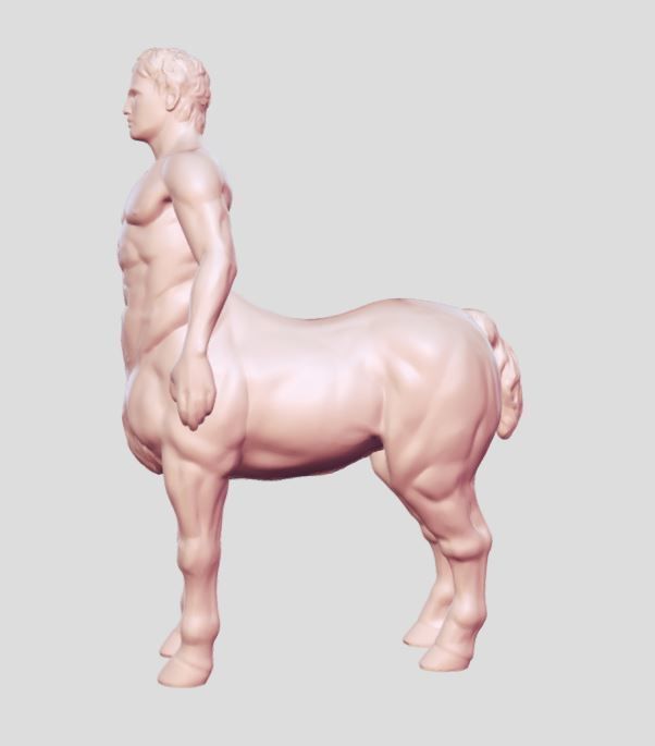 Centaur horse 3D print model_4