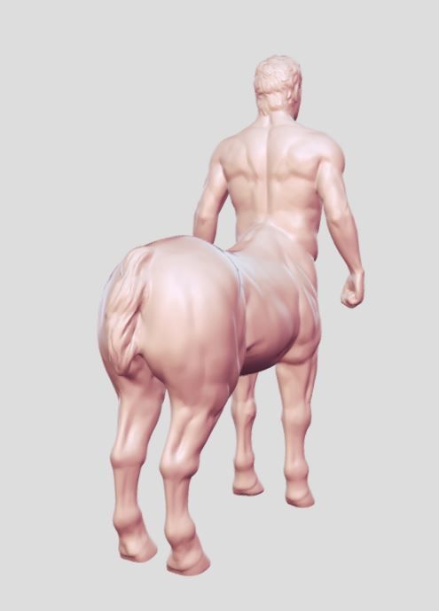 Centaur horse 3D print model_2