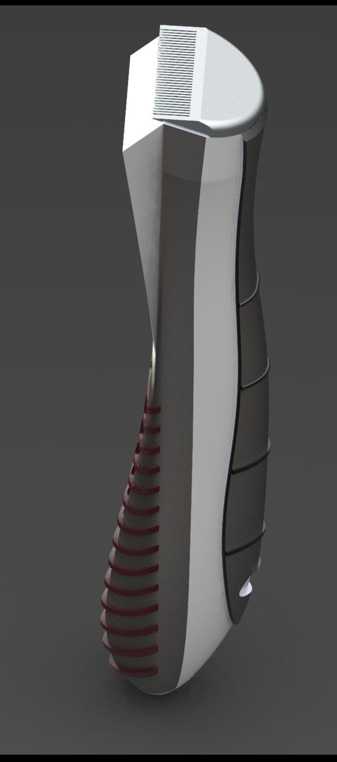 Hair Trimmer Free 3D model_4