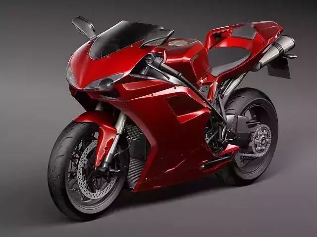 ducati 1198 2010 3D model