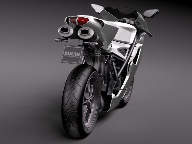 ducati 1198 2010 3D model_8