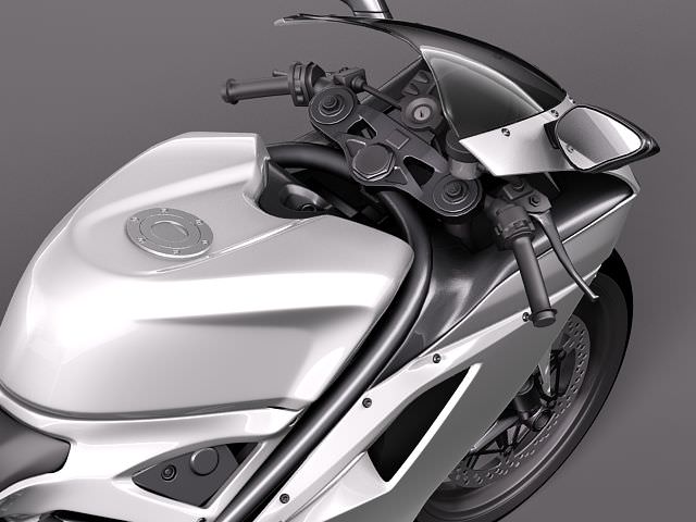 ducati 1198 2010 3D model_3
