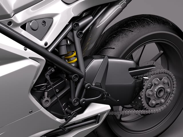 ducati 1198 2010 3D model_5