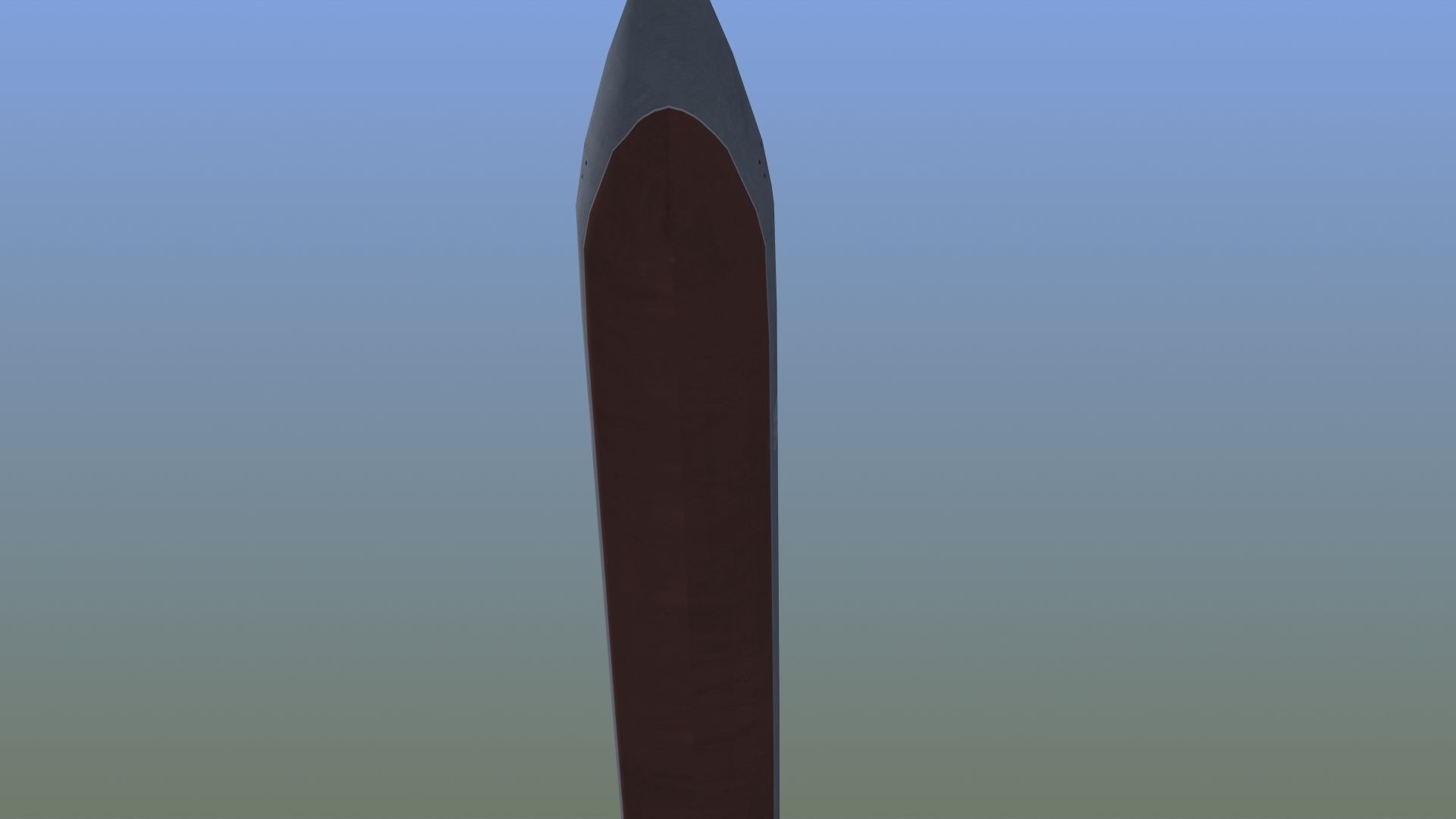 Slava Class Cruiser Low-poly 3D model_17