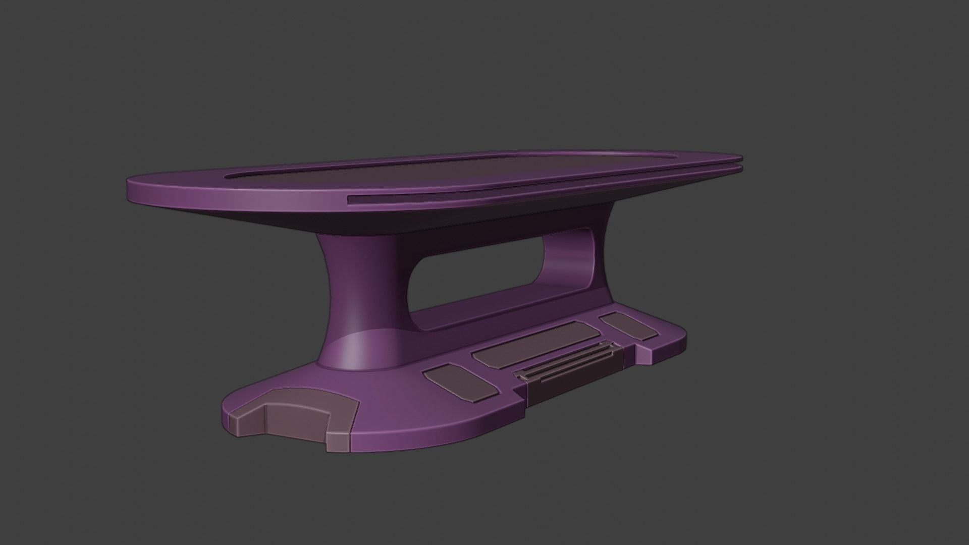 SCI-FI LAB TABLE 3D model_5