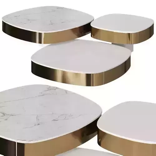 Chrysler Coffee Tables by Jose Martinez Medina 3D model