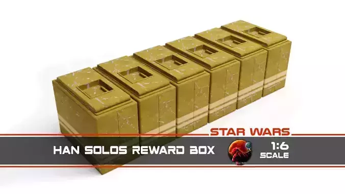 Solos Reward Box 1-6 scale Hottoys  3D print model