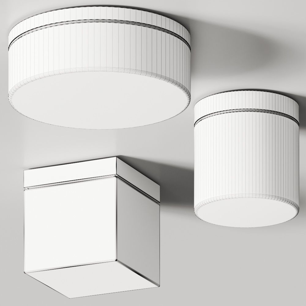 Astro Lighting Sabina Ceiling Lamps 3D model_1