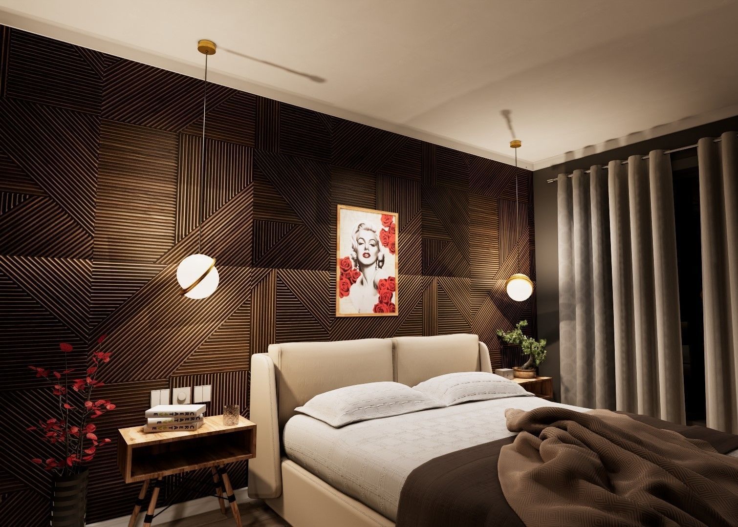 Ceiling based lighting -Revit 2018- 3D model_1