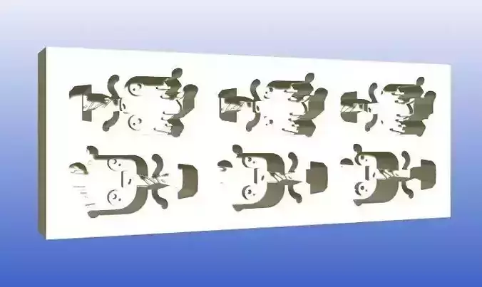 Baby Groot ice tray - Chocolate or Clay mold