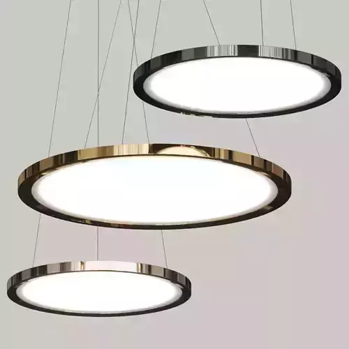 Linea Light Group Hinomaru Pendant Lamps
