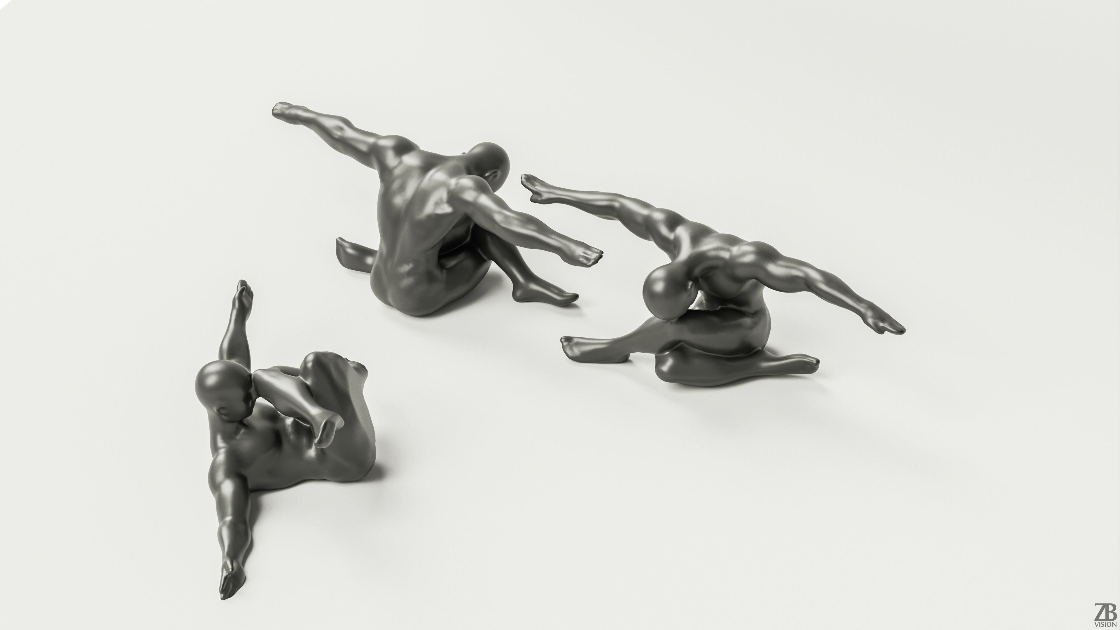 Keswick Sculpture 3D model_2