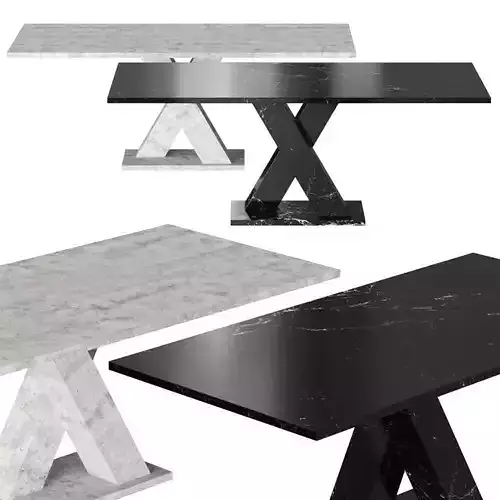 International Marmi Twid Dinning Tables 3D model