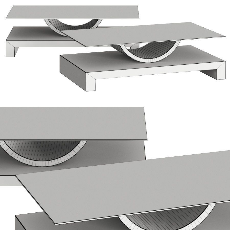Gonzalo De Salas Aldebaran Coffee Tables 3D model_1
