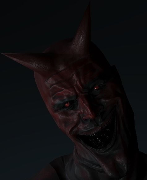 Demon Gameready 3D model_4