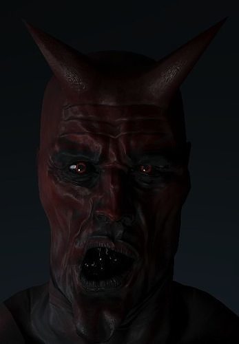 Demon Gameready 3D model