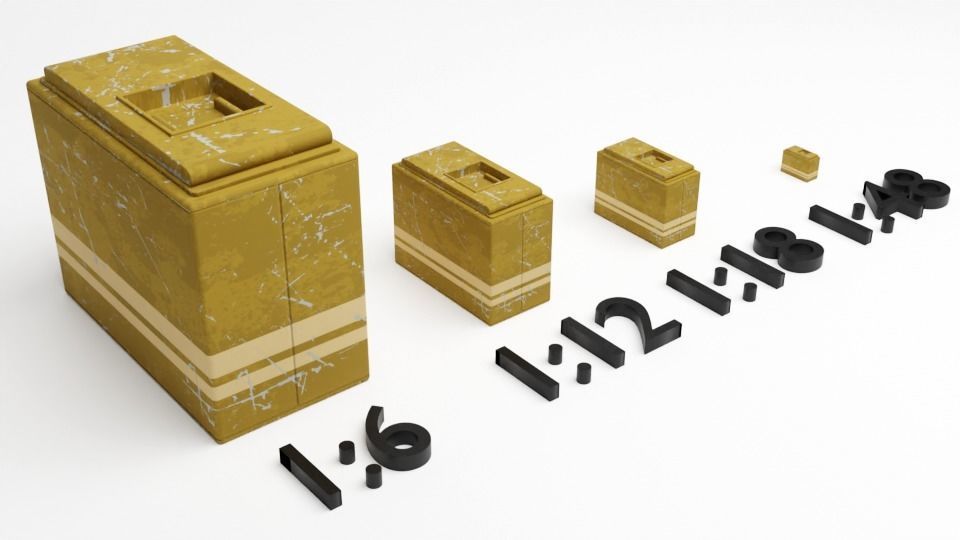 Solos Reward Box 1-12 scale Blackseries  3D print model_6