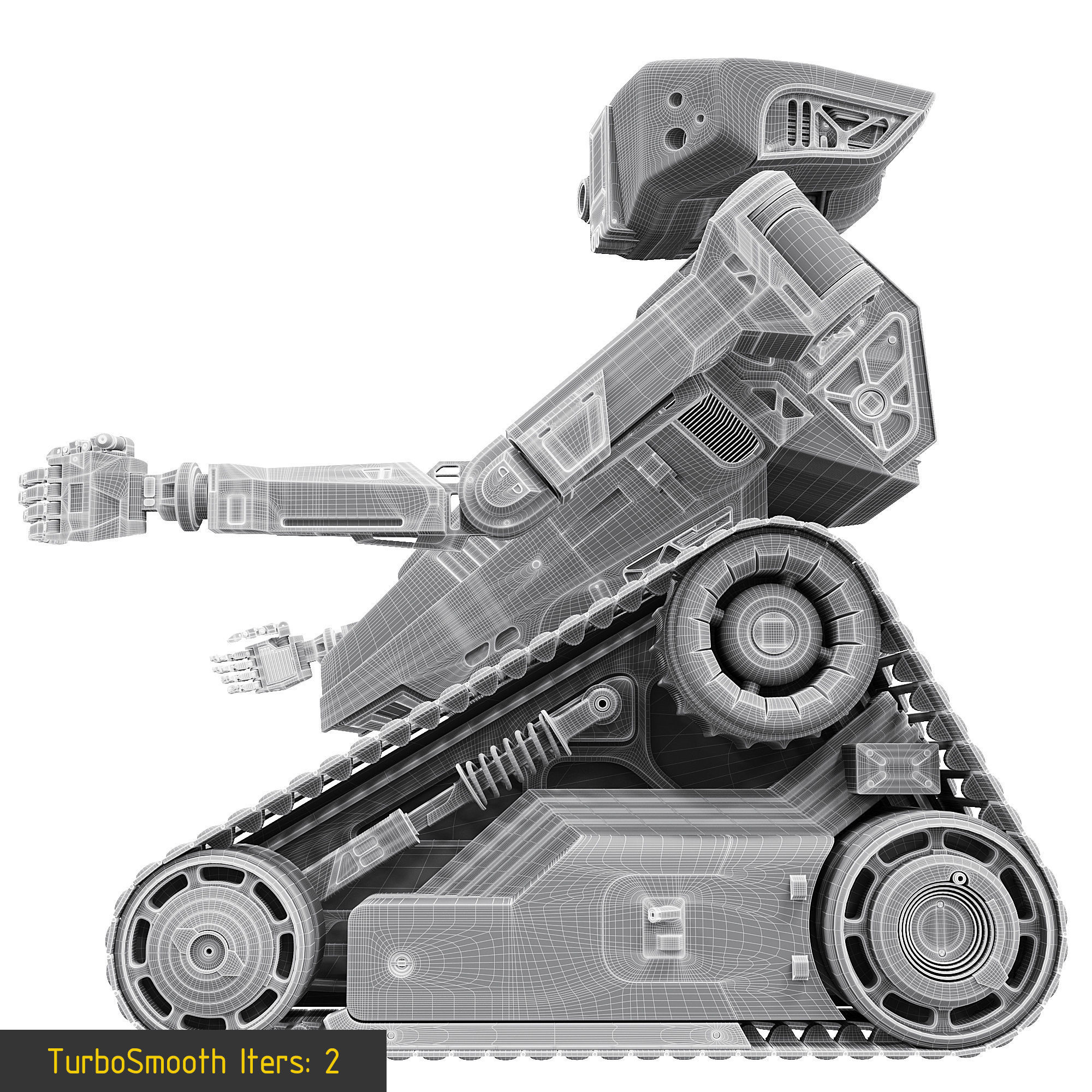 Robot Rt model 1-0 High-Poly 3D model_22