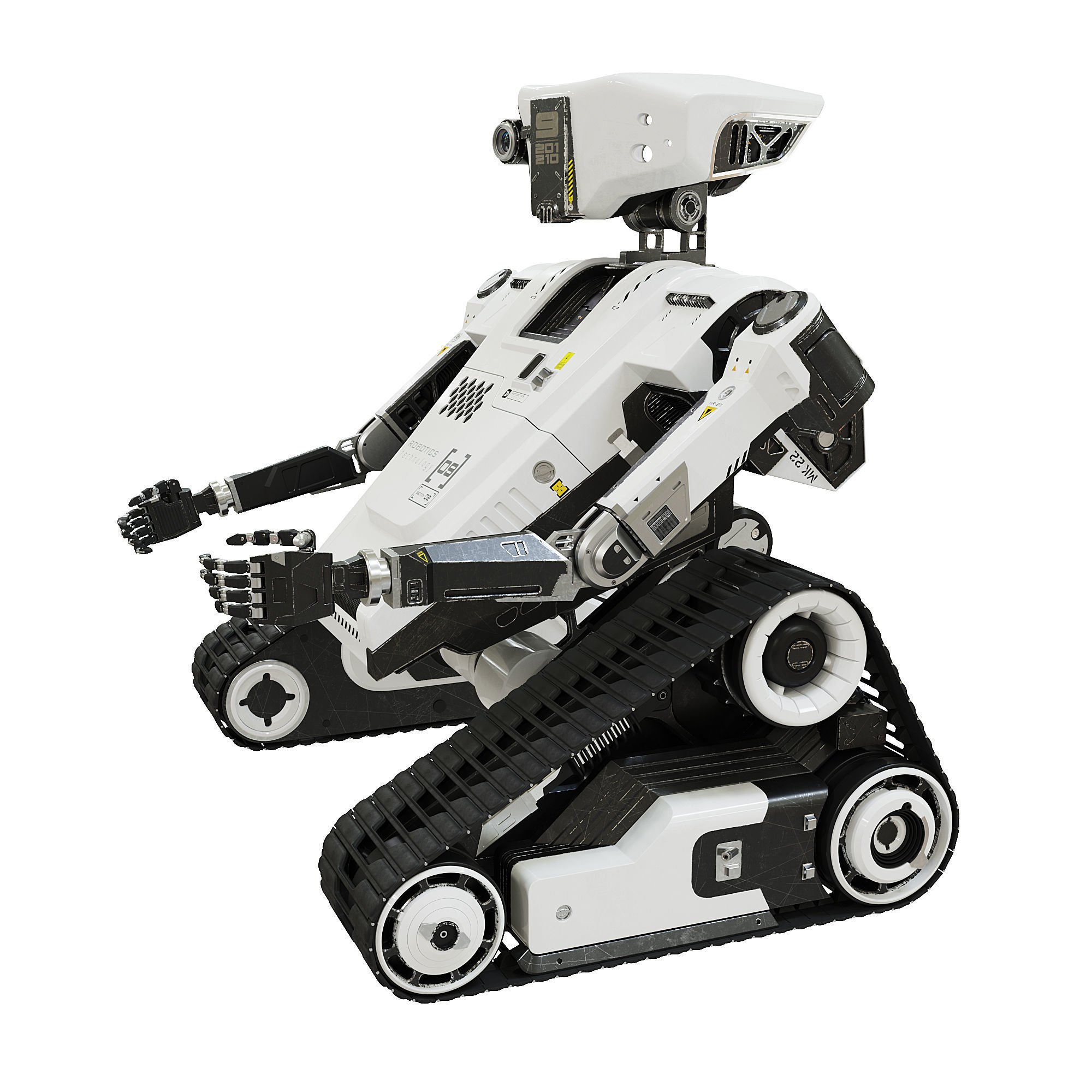 Robot Rt model 1-0 High-Poly 3D model_4