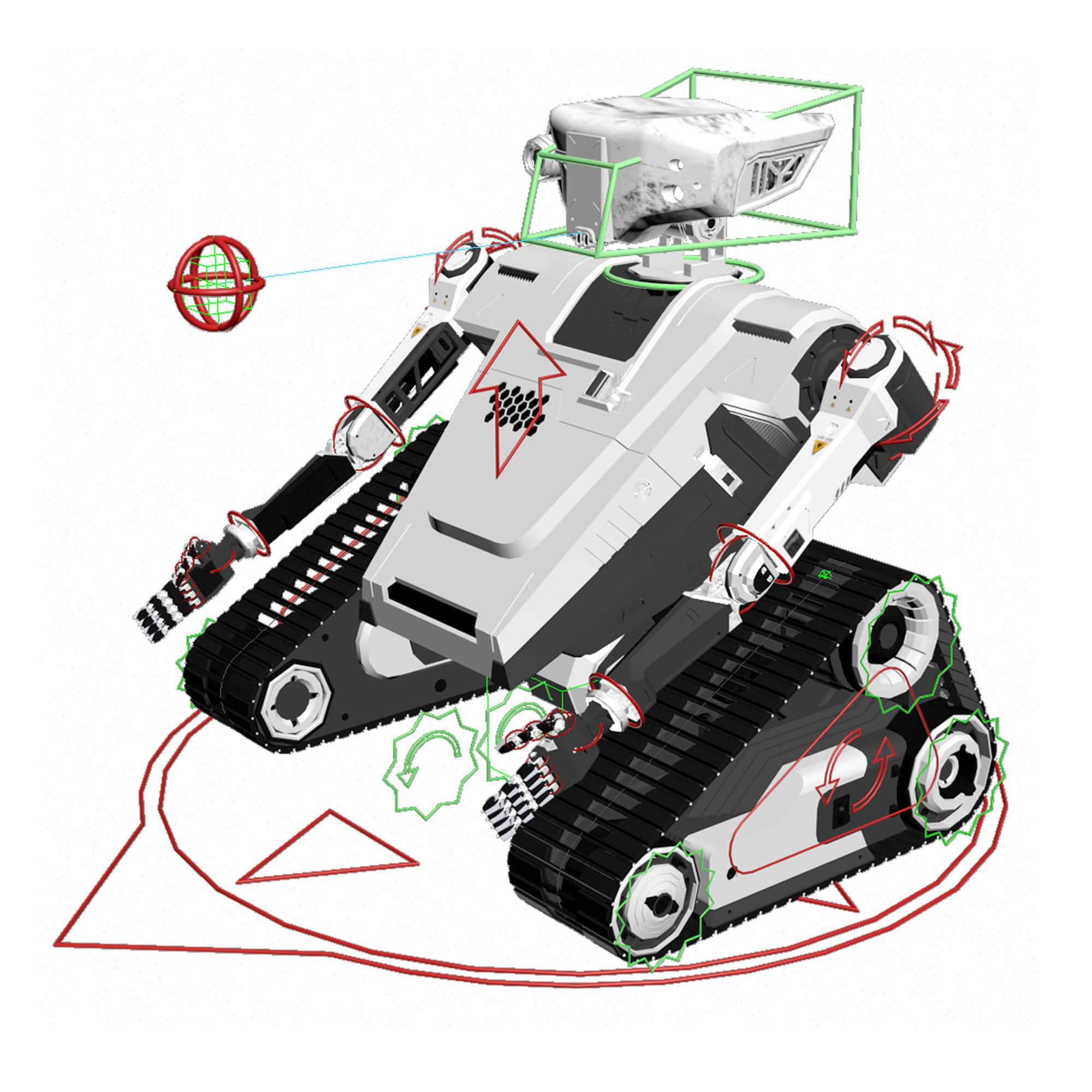 Robot Rt model 1-0 High-Poly 3D model_17