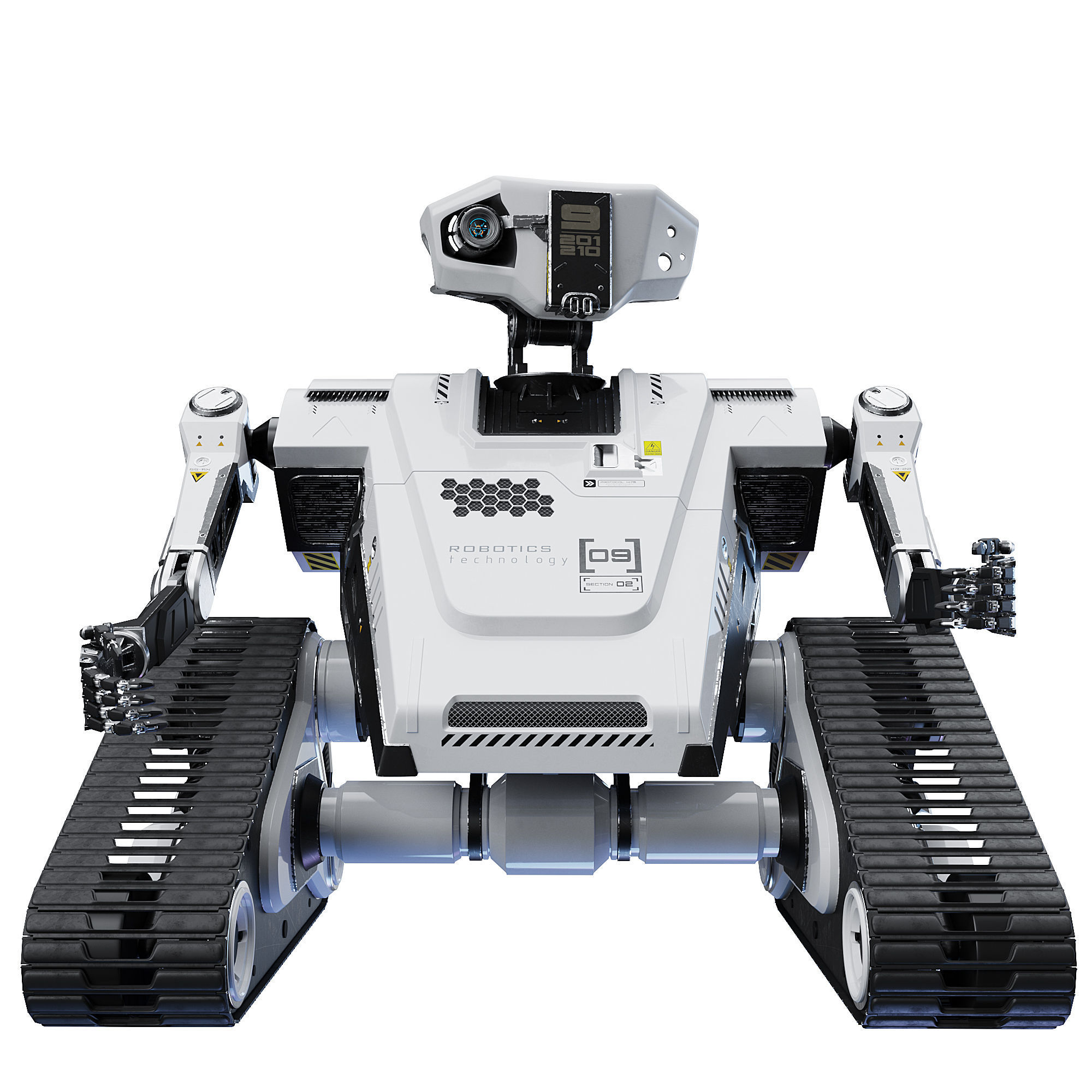 Robot Rt model 1-0 High-Poly 3D model_12