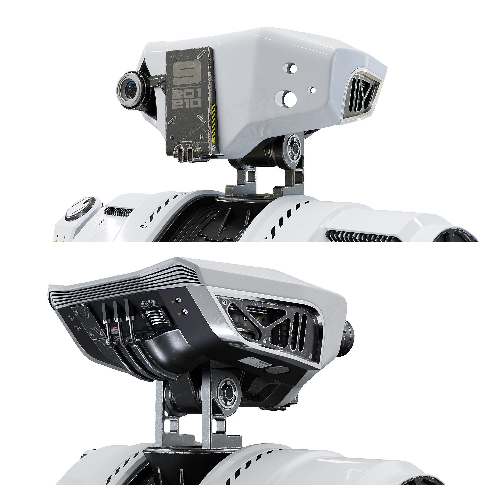 Robot Rt model 1-0 High-Poly 3D model_7