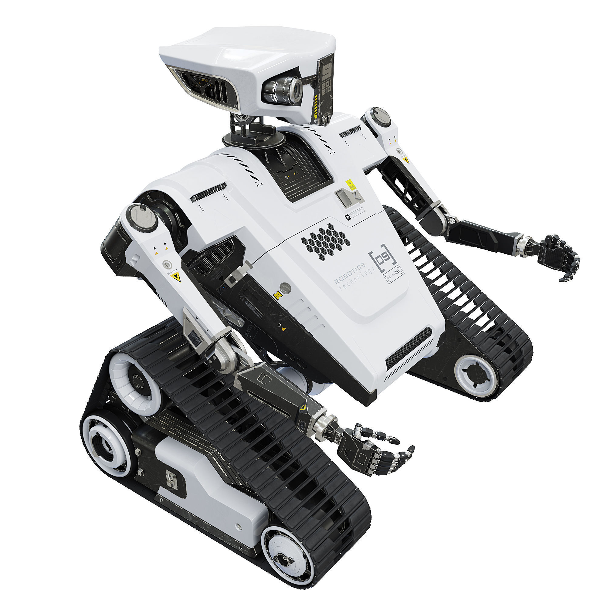 Robot Rt model 1-0 High-Poly 3D model_6