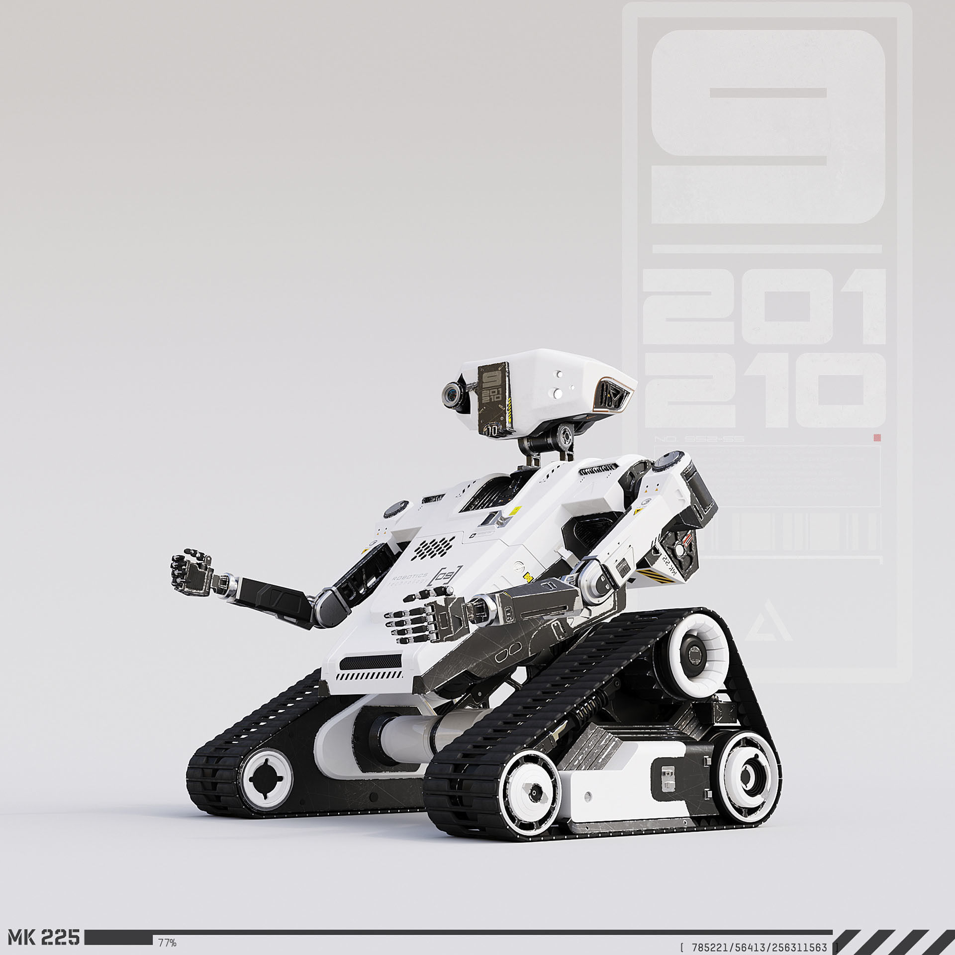 Robot Rt model 1-0 High-Poly 3D model_2