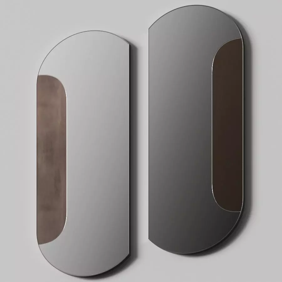 Stylish Club Bridge Mirrors 3D model_0