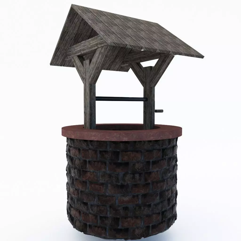 PBR Well Modeling Free low-poly 3D model