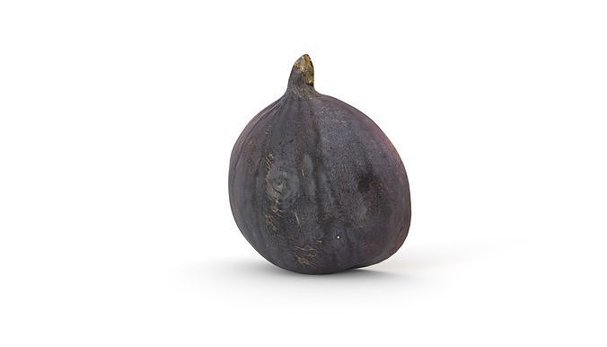 Fig Fruit Photoscan Low-poly 3D model 6