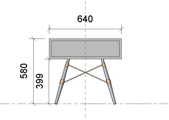 Bed side table -Revit 2018- Free 3D model_9