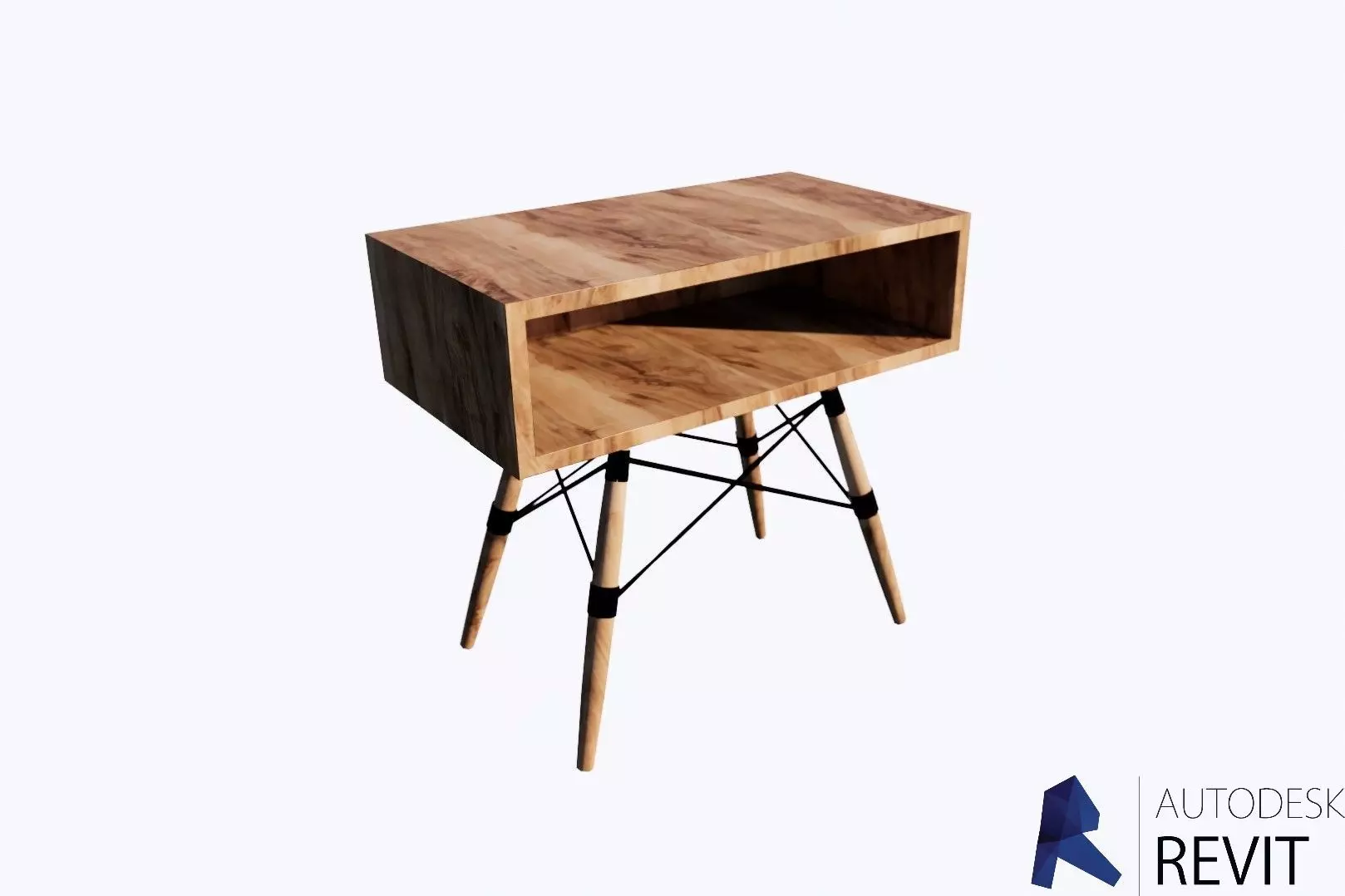 Bed side table -Revit 2018- Free 3D model_0