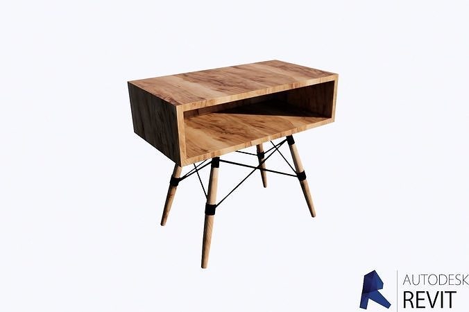 Bed side table -Revit 2018- Free 3D model