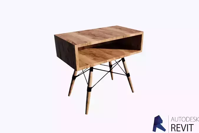 Bed side table -Revit 2018- Free 3D model