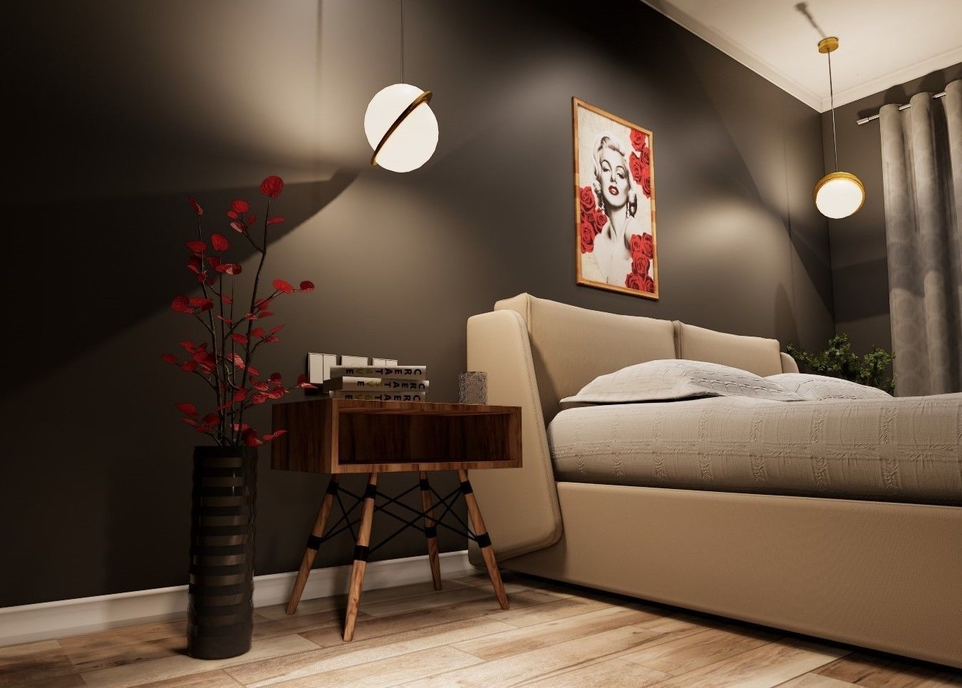 Bed side table -Revit 2018- Free 3D model_3