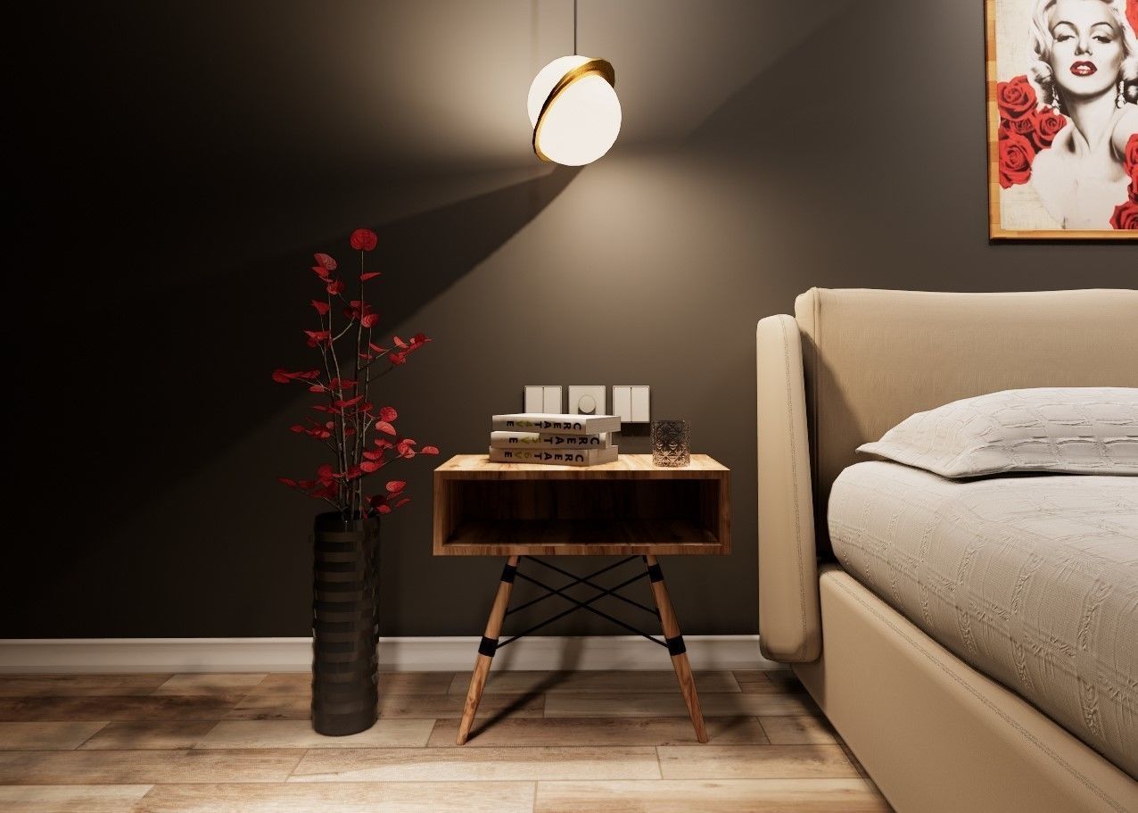 Bed side table -Revit 2018- Free 3D model_4