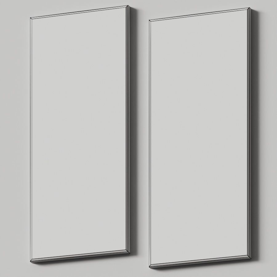 Molteni and C Domino Mirrors 3D model_1