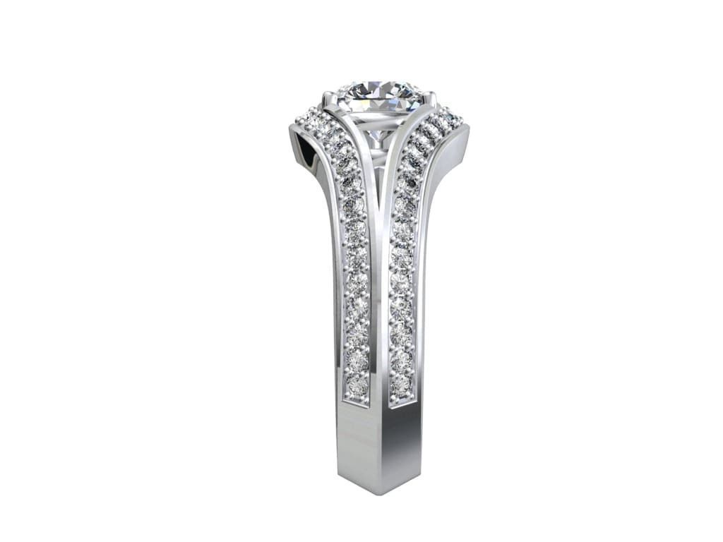 Women Classic Ring Media Design Render Files-CC112 3D model_31