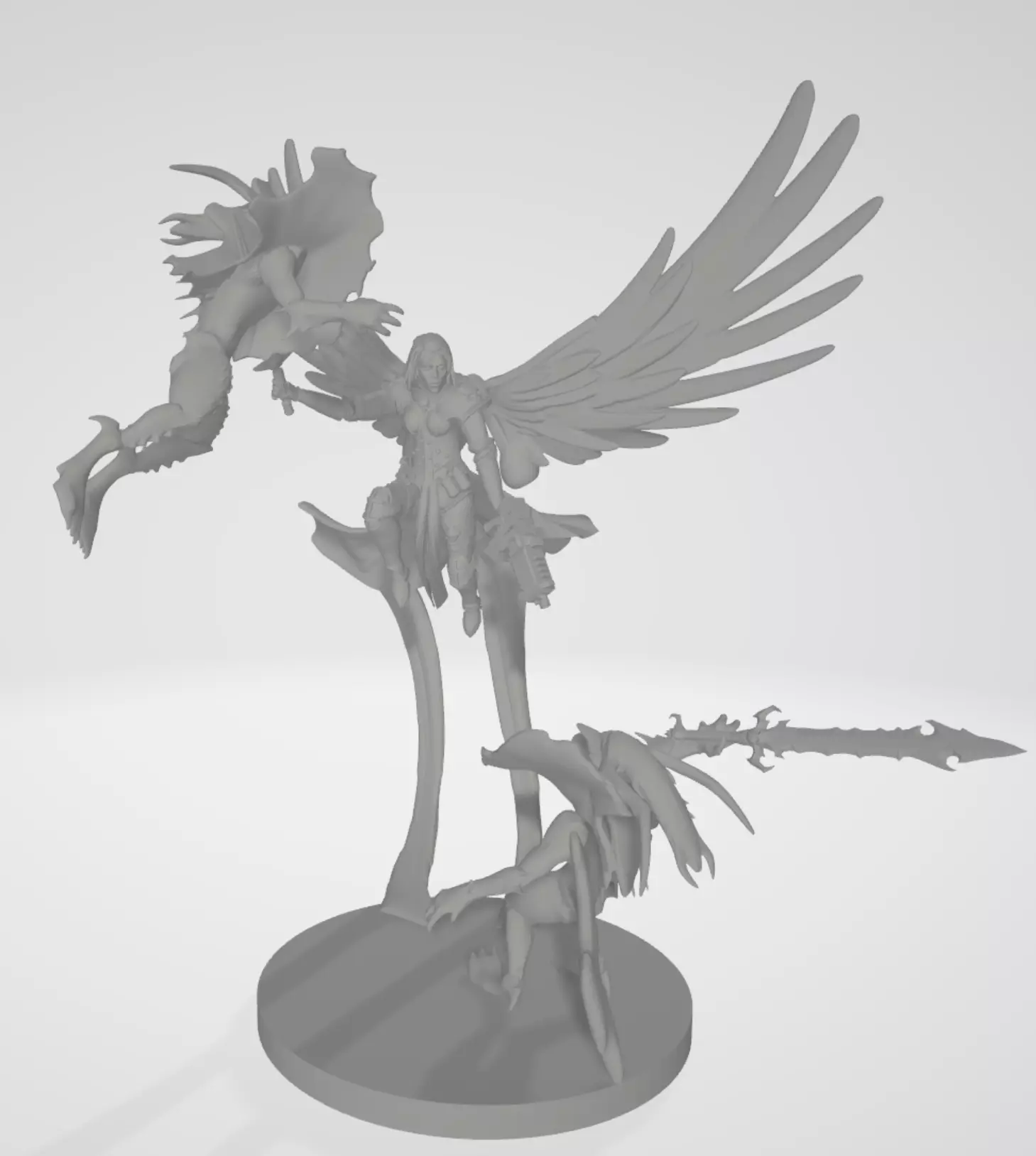 Sisters Of Battle Saint 3D print model_0