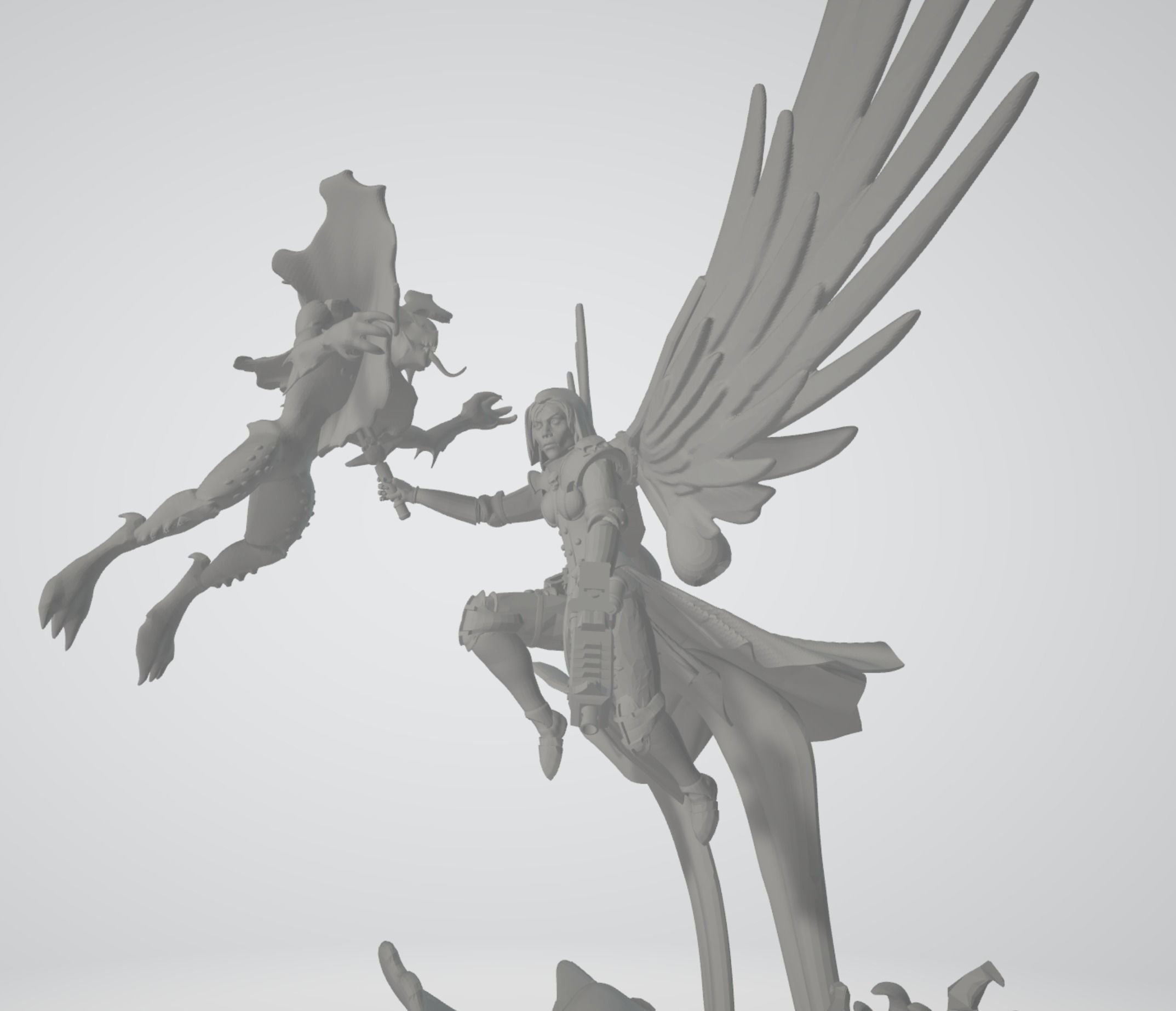 Sisters Of Battle Saint 3D print model_5