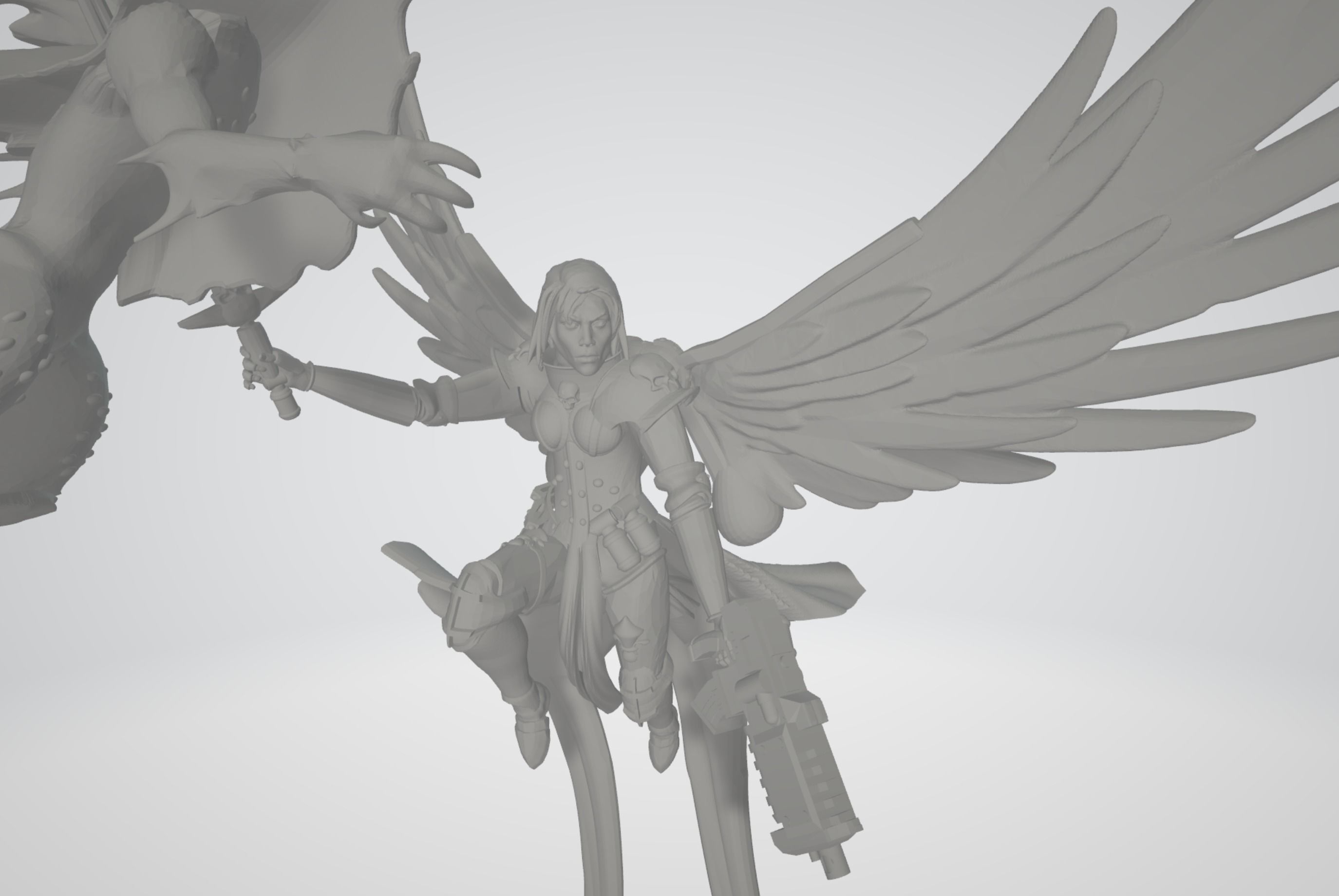 Sisters Of Battle Saint 3D print model_3