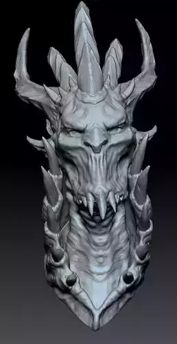 Demon bust