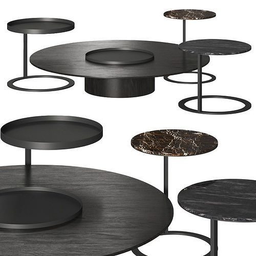 Living Divani Tethys Coffee Tables 3D model
