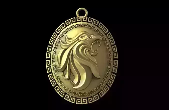 Lion pendant 5