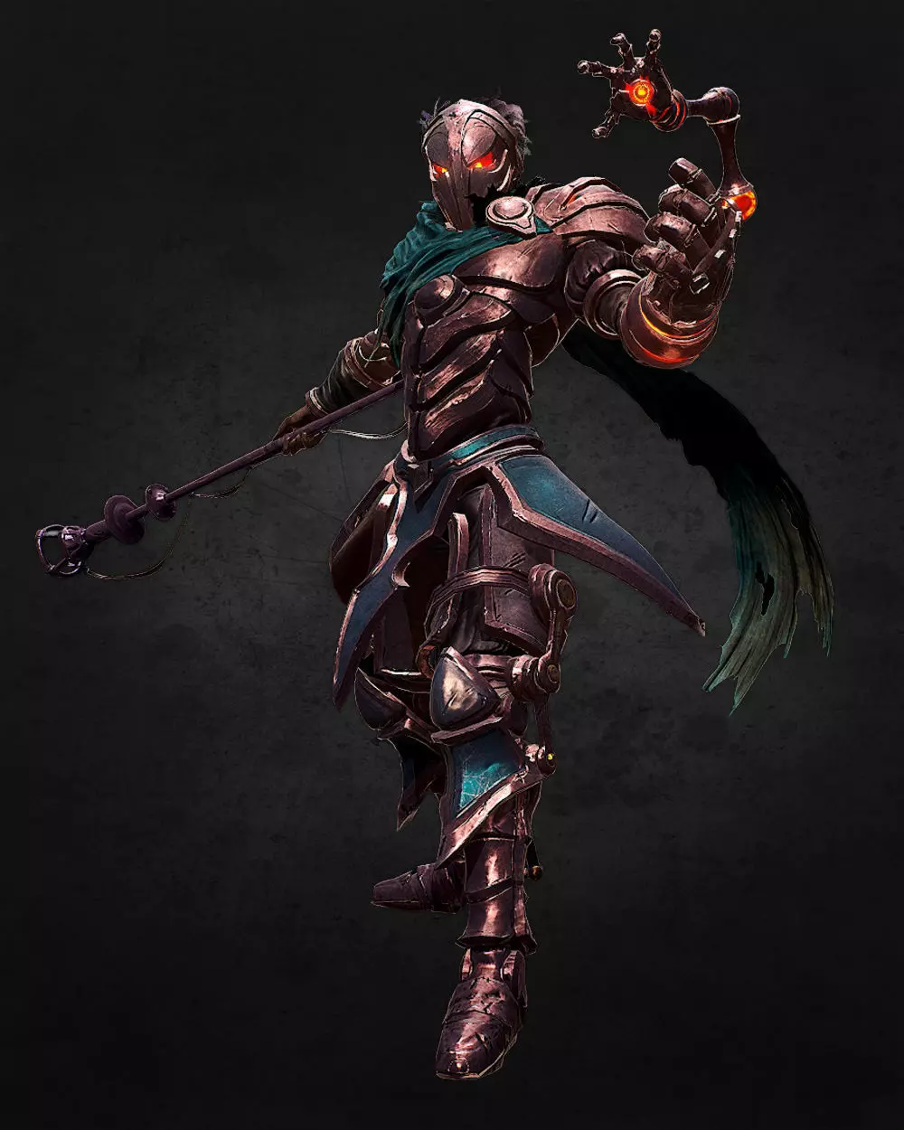 Viktor 3d model character from game dota 3D model_0