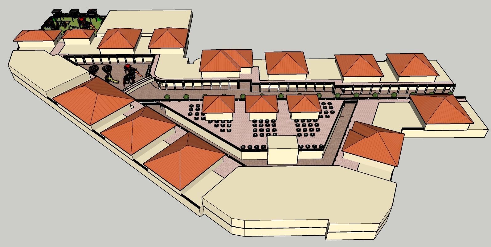 SHOPPING MALL 3D print model_3